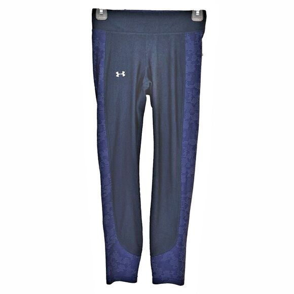 Under Armour Womens Compression Leggings Size Small Heat Gear Athletic Workout - Picture 1 of 8